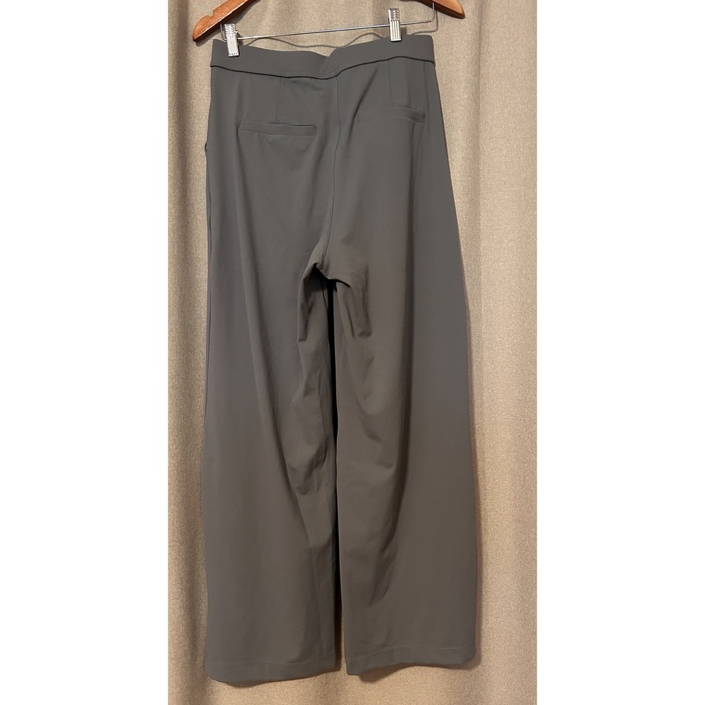 NWT Halara Flex DayStretch High Waisted Straight Leg Work Pants Silent Storm M - Picture 4 of 9